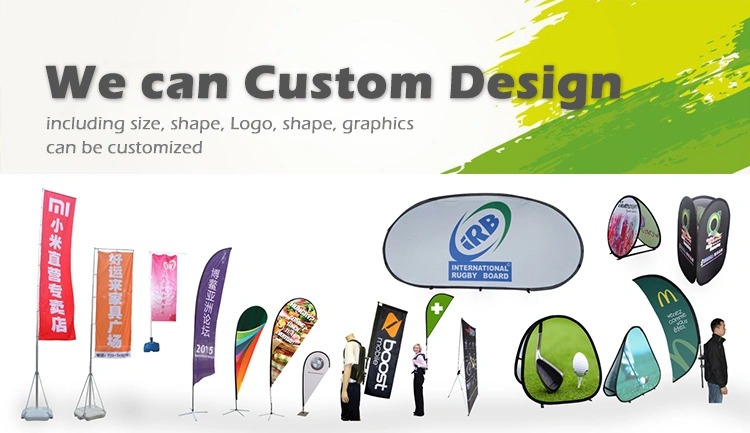 Custom Advertising Roll up PVC Vinyl Flex Mesh Flag Banner for Event